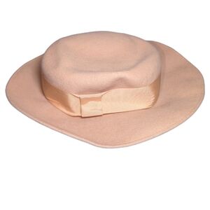 Vintage Jean Arlett Creations Wool Fedora Hat